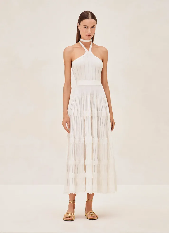 Alexis Myla Dress in White