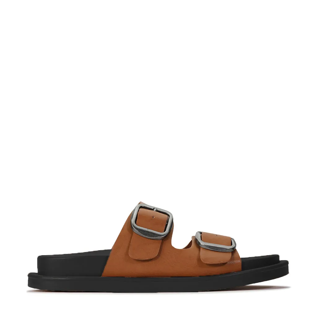 ANDO DOUBLE BUCKLE SANDALS