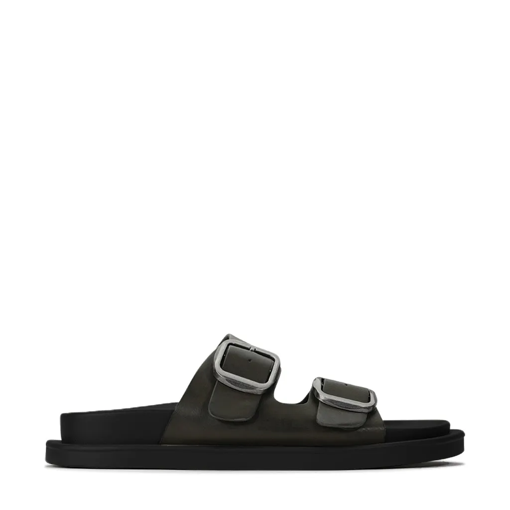 ANDO DOUBLE BUCKLE SANDALS