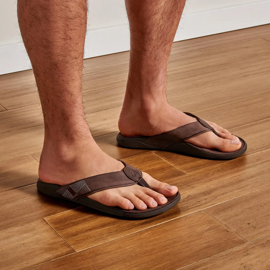 Olukai | Tuahine Men's Waterproof Leather Sandals