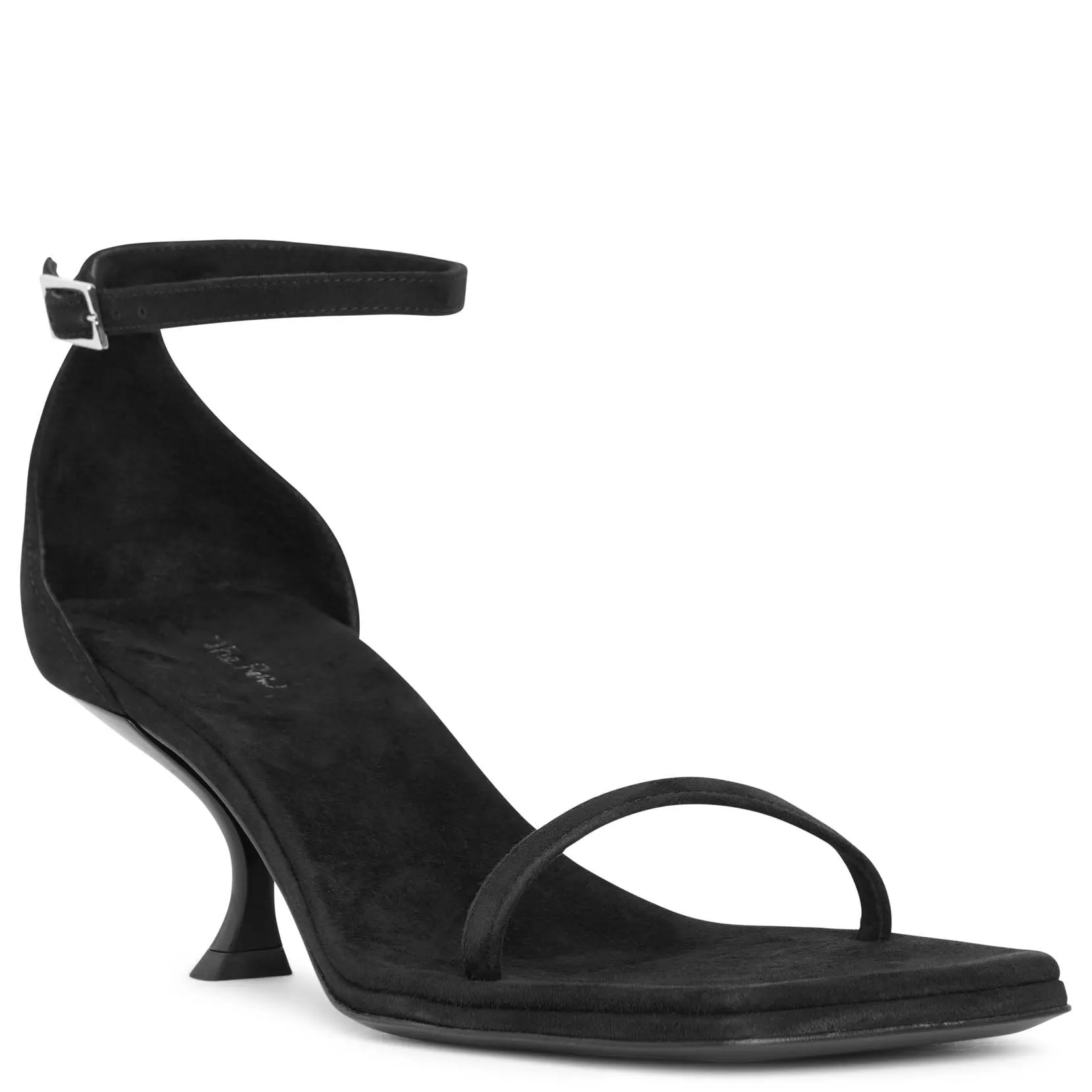 Paloma black suede sandals