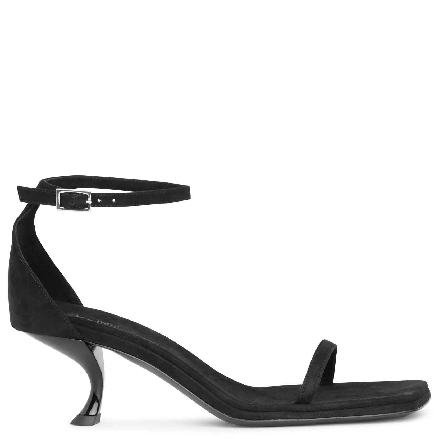 Paloma black suede sandals